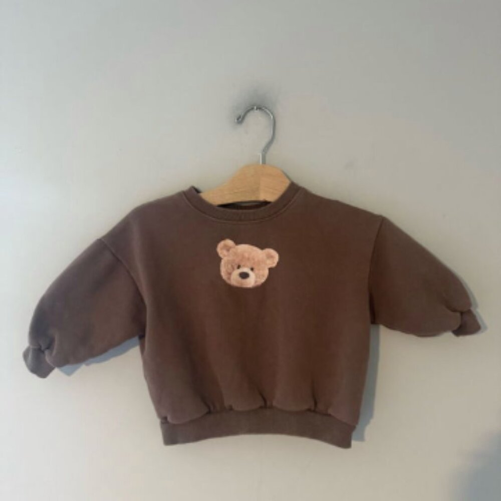$14 ADD ON Oott Bebe sweatshirt pullover 1Y 2Y Zara H&M Hanna Andersson Baby Gap